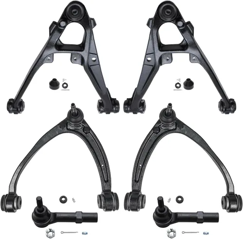 Miniatura 117 de Detroit Axle - Kit de brazos de control de extremo delantero 4WD para Ford 04-08 F-150, 06-08 Lincoln Mark LT, 4 extremos de barra de acoplamiento