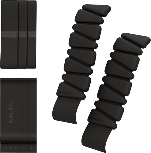 Miniatura 12 de BetterMe - Kit de viaje de pilates – Bandas de bucle de pilates, bandas de peso y resistencia – Kit de pilates portátil para mujer – Juego compacto
