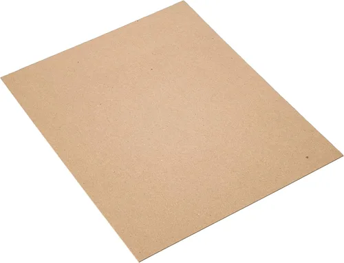 Miniatura 4 de Grafix de peso medio, láminas de madera prensada de 12 x 12 pulgadas, paquete de 25 unidades de color blanco.