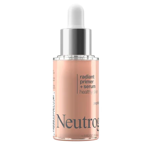 Miniatura 2 de Neutrogena Healthy Skin Radiant Booster Primer & Serum, Suero para unificar el tono de la piel y prebase con péptidos y pigmentos de perla, unifica