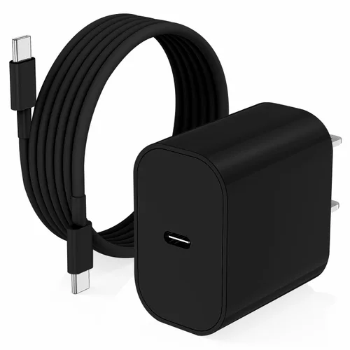 iPhone 17 16 15 Charger/6ft Type C to C Charging Cable Cord Long,USB C Fast Charging Block Plug for Apple iPhone 17 Pro Max/17 Air/16 Pro/16/15