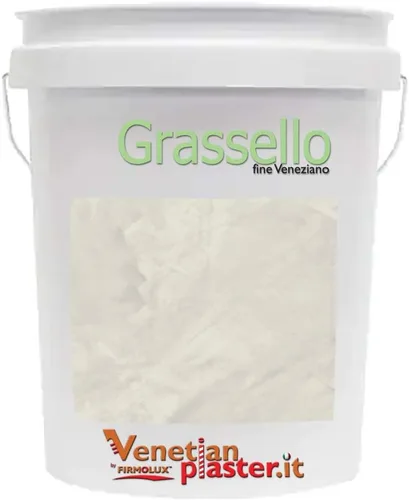 Miniatura 37 de Grassello Auténtico Yeso veneciano Yeso pulido brillante Hecho en Italia a partir de lima y mármol Colores claros (5) Color: BMAF310 Sutil