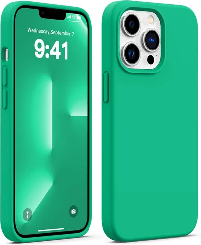 Miniatura 48 de JELE Funda a prueba de golpes diseñada para iPhone 11, funda de teléfono de silicona líquida con [forro de microfibra suave antiarañazos]