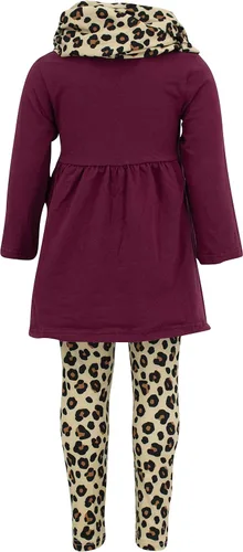 Miniatura 3 de Unique Baby Conjunto de 3 piezas a juego para niñas para cada conjunto de leggings navideños