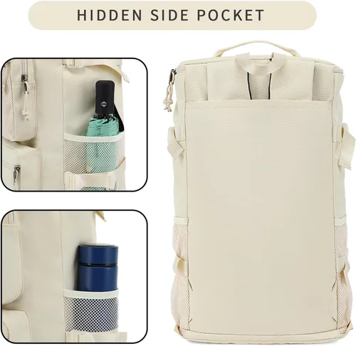 Miniatura 6 de gimnasio bolsa de lona mochila bolsa de lucha libre con compartimento para zapatos 4 tipos de método trasero impermeable deportes caminando portátil