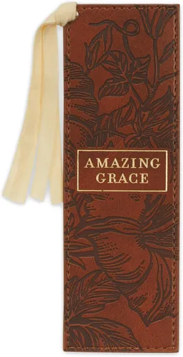 Miniatura 35 de Christian Art Gifts - Marcapáginas premium de piel sintética vegana con escritura bíblica para mujeres: Cuando ella habla - Proverbios 31:26, Marrón