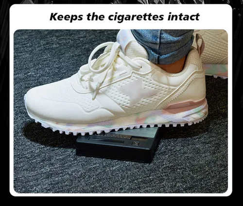 Miniatura 4 de Ambrogio.L 20 cigarrillos regulares caso/caja con encendedor de arco a prueba de viento con pantalla de alimentación USB recargable, sin llama, a