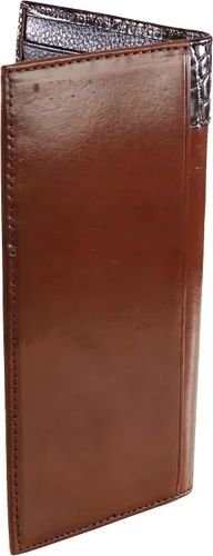 Miniatura 6 de Ariat Billetera Rodeo en relieve de roble para hombre, Beige Bronceado