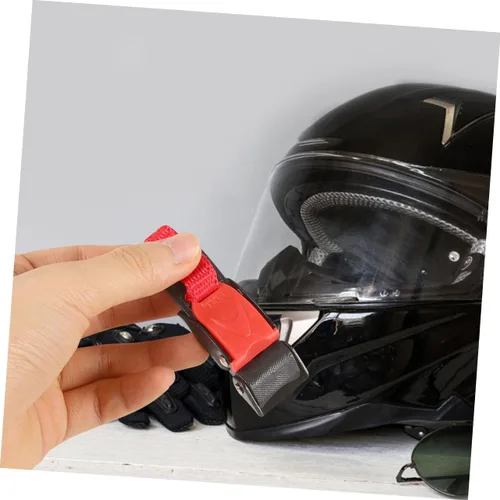 Miniatura 6 de SOLUSTRE 4 hebillas de liberación rápida, ajuste de pompón duradero para sombreros de seguridad, accesorio conveniente para varios cascos, diseño