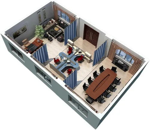 Miniatura 157 de RYB HOME - Cortinas extralargas de privacidad, para bloquear luz, de techo a suelo, para comedor, oficina, sala de estar, cine en casa, patio, 8.3