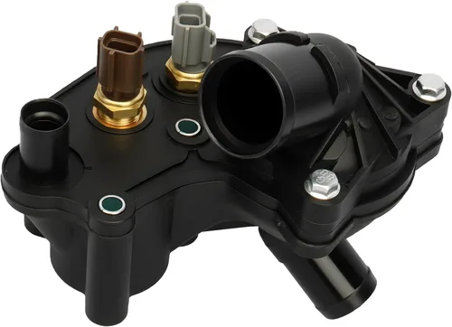 Miniatura 38 de Ensamble de carcasa de termostato IRONTEK con sensor 2L2Z8592AA para Ford Explorer 2002-2010, Explorer Sport Trac 2007-2010, para Mercury