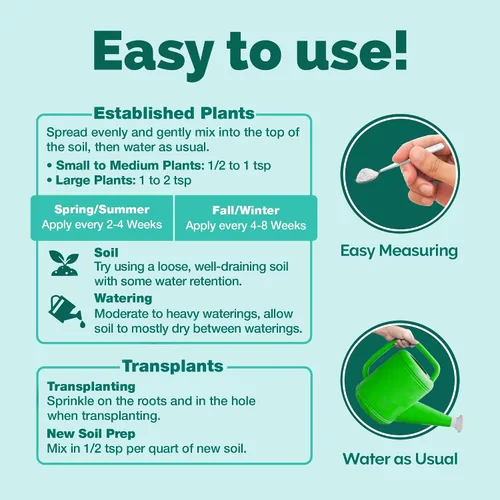 Miniatura 4 de Hongos micorrícicos para plantas de interior - Suplemento de microbail para raíces más fuertes y un crecimiento interior más saludable, 6 onzas