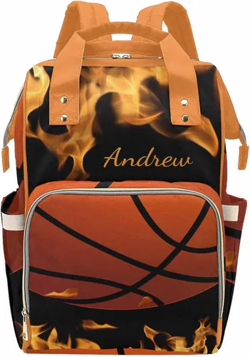Miniatura 40 de Mochila personalizada para pañales con nombre, mochila grande multifuncional personalizada para pañales de gran capacidad, bolsa de mamá para nueva