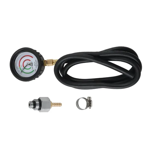 Miniatura 9 de Kit de probador de presión de escape DUOYI con manguera de 6 pies, kit de medidor de presión de escape automotriz de diagnóstico profesional a