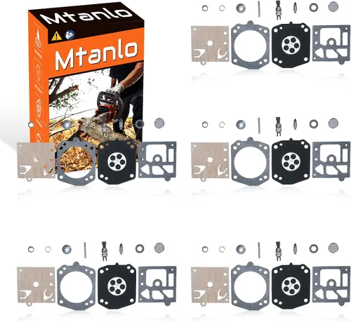Para Husqvarna 133 154 234 238 242 249 250 254 257 261 262 340 345 246 350 351, kit de reparación de carburador, para Walbro K-22-HDA HDA-10