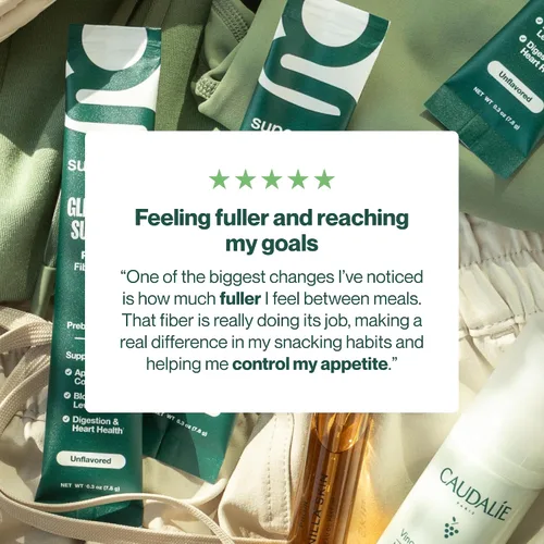 Miniatura 8 de Supergut GLP1 Daily Support - Suplemento en polvo de GLP-1 de alta fibra para mujeres y hombres, mezcla de bebida sin azúcar para la salud