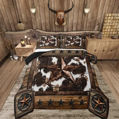 Miniatura 47 de Feelyou Juego de ropa de cama de vaca de las Highland para niños, edredón de ganado con girasol para niñas, adolescentes, juego de edredón