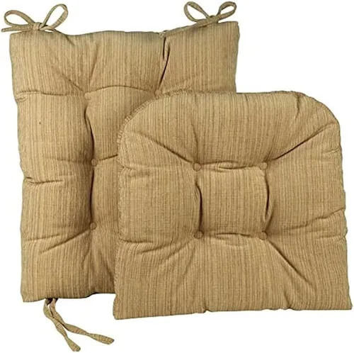 Miniatura 25 de Klear Vu The Gripper - Juego de cojines antideslizantes para silla mecedora con acolchado grueso, incluye almohadilla de asiento y almohada
