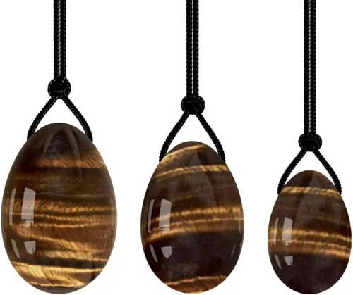 Miniatura 5 de 16 tipos de huevos de jade natural Yoni Huevos Kegel Ejercicio Mujeres Entrenamiento Apriete Masaje Bola de Cristal, Huevos de Jade 2-Huevos