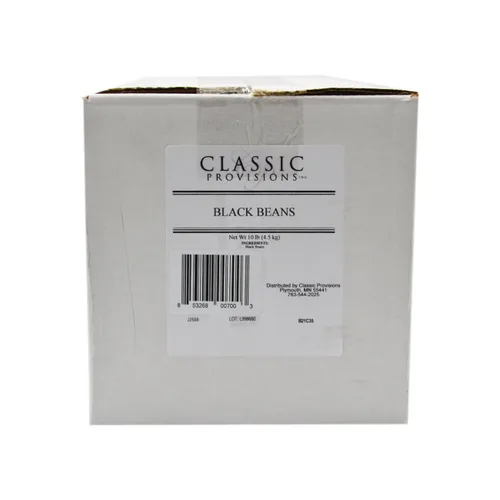 Miniatura 2 de Classic Provisions Frijoles negros secos, bolsa de 10 libras – Frijoles secos de origen ético – Sin gluten, fuente de fibra y proteína totalmente