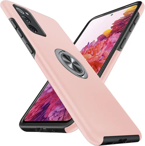 Miniatura 22 de Anqrp Diseñada para Samsung Galaxy S22 Ultra Funda, Incorporada [Protección contra Caídas de 15 Pies][Disipación de Calor] Protección de Grado Rojo