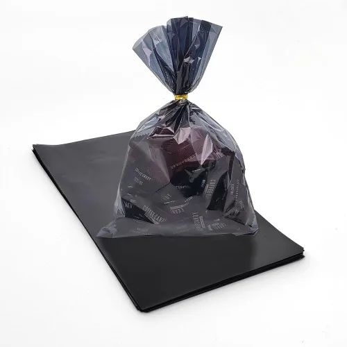Miniatura 9 de CC wonderland zone Bolsas de celofán amarillas – Paquete de 50 bolsas de plástico de celofán de regalo con lazos, para dulces de galletas, regalos