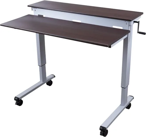 Miniatura 34 de DESK STORE - Escritorio para computadora ajustable para estar sentado o parado
