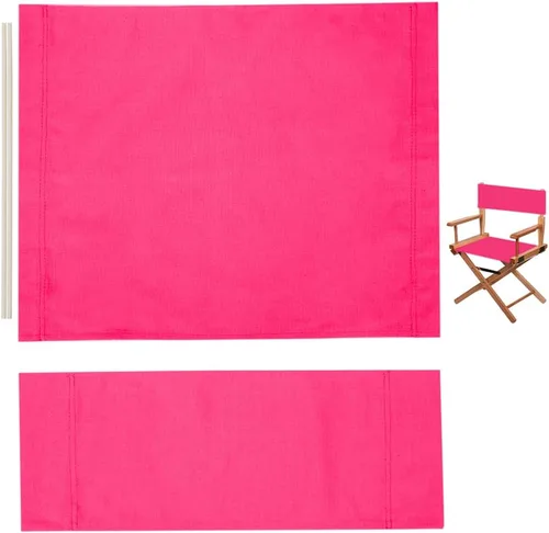 Miniatura 15 de GORGECRAFT Fundas para sillas de directores de 21 ~ 16 x 8 ~ 21 pulgadas, funda de asiento de lona negra para asiento y respaldo con palo de madera