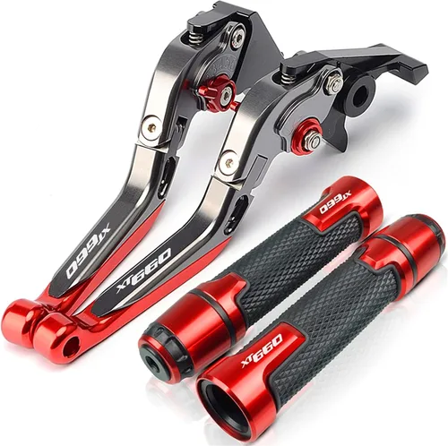 Miniatura 8 de Para Yamaha XT660 XT 660 XT660X XT660/X/R/Z 2004-2017 2016 2015 2014 2013 2012 Empuñaduras de motocicleta Embrague Palancas de embrague de freno