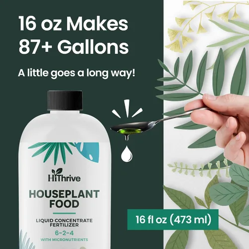 Miniatura 3 de Fertilizante para plantas de interior de 16 onzas, alimento multiusos para plantas de interior, hace más de 87 galones, alimento vegetal