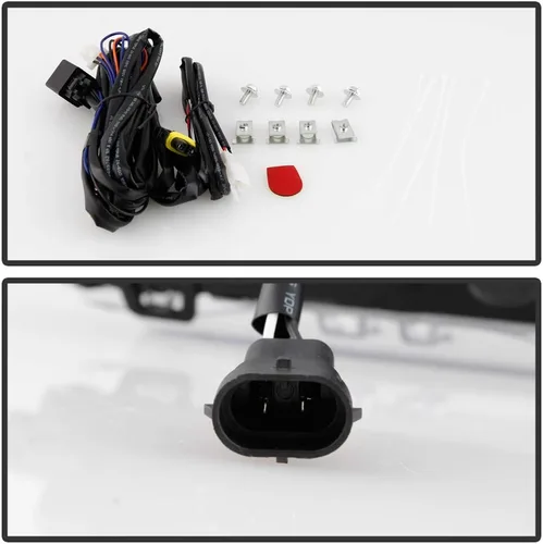 Miniatura 4 de ACANII - Para GMC Sierra 1500 2022 Sierra 1500 Limited 2019-2021, luces antiniebla LED Bumer con interruptor izquierdo+derecho