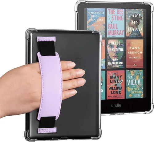 Miniatura 25 de iDLEHANDS Funda magnética transparente para Kindle Paperwhite de 7" de 12ª generación 2024 y Kindle Colorsoft - con AirBag compatible con iPhone