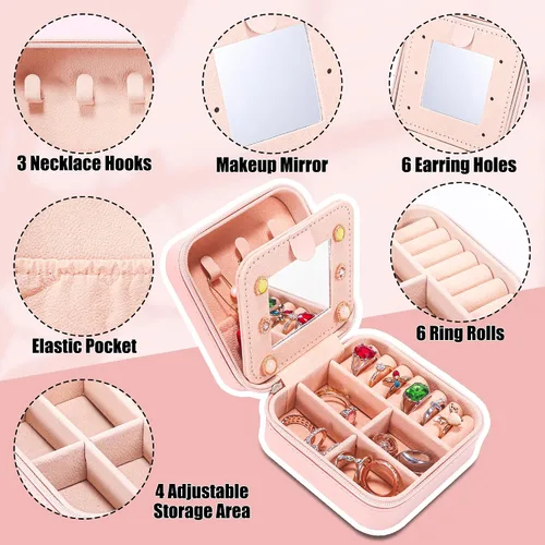 Miniatura 3 de Joyero personalizado, regalos de graduación para ella, regalos de agradecimiento para mujeres, regalos del día de la madre para mujeres, regalos