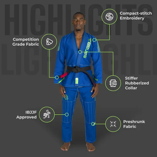 Miniatura 4 de Sanabul Destacados Pro Brasileño Jiu Jitsu Gi Premium BJJ Gi IBJJF Competición