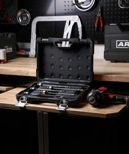 Miniatura 5 de ARES 70367 - Juego de barras de extensión de limitación de par - Cromo Moly - Barras de grado de impacto de 8 pulgadas de largo - Acción flexible
