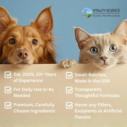 Miniatura 4 de Vitality Science Súper alimento para gatos Suplemento multivitamínico y mineral de alta potencia Aumenta la energía y la vitalidad 100%
