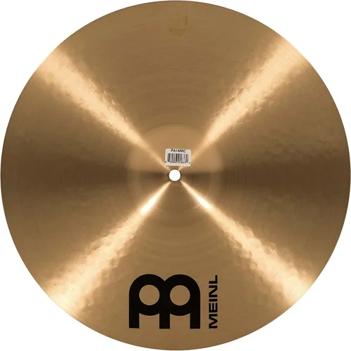 Miniatura 4 de Meinl - Platillo mediano de choque de 16 pulgadas, aleación pura tradicional, fabricado en Alemania, PA16MC