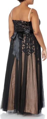 Miniatura 2 de City Chic Women's Apparel City Chic Plus Size Maxi Emb Tulle Ff para mujer