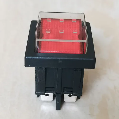 Miniatura 6 de 1 pieza KEDU HY12 Interruptor basculante ON Off Interruptores de botón pulsador con luz AC125V/250V/400V