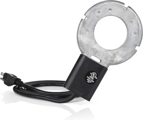 Farm Innovators C-500 - Descongelador de agua sumergible de aluminio fundido, alimentado a 500 vatios con capacidad de 50 galones para un uso