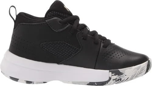 Miniatura 6 de Under Armour Tenis de baloncesto unisex para niños preescolares Lockdown 5, Negro