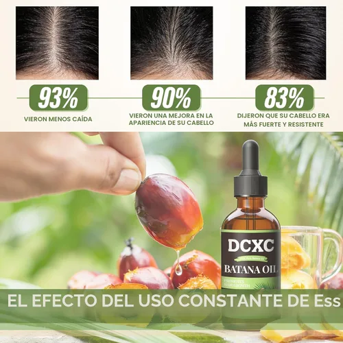 Miniatura 8 de Aceite de batana 100% puro para el crecimiento del cabello, cuidado natural del cuero cabelludo y tratamiento de engrosamiento del cabello
