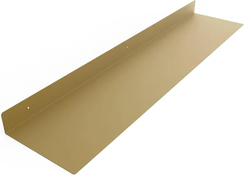 Miniatura 9 de Estante Flotante Lineal Hecho en EE.UU. - Acero Forjado Fabricado en EE.UU. - Estante Industrial de Metal de Servicio Pesado Montado en Pared