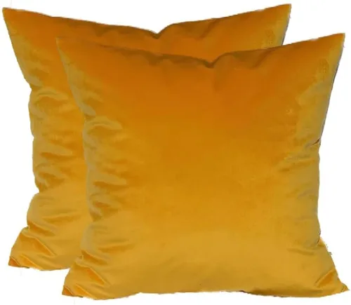 Miniatura 156 de TangDepot - Funda de almohada lisa de terciopelo, funda de cojín supersuave de lujo, muchas opciones de colores y tamaños