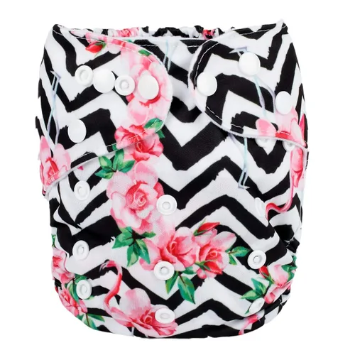 Miniatura 7 de Pañal de bolsillo para bebé, reutilizable, lavable, 8 libras a 36 libras (flecha)