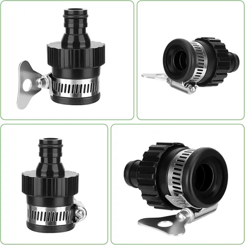 Miniatura 4 de Conector de grifo para uso de lavadora a presión portátil inalámbrica, grifo que proporciona agua para limpieza de piso, pared y valla de coche