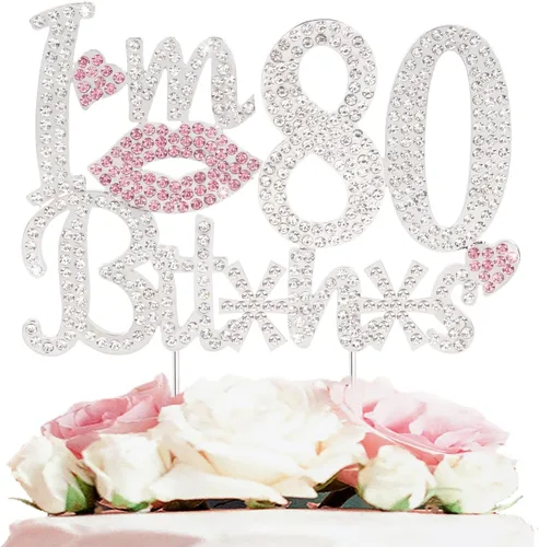 Miniatura 20 de ¡Soy el topper de pastel de cumpleaños número 15 divertido en oro y rosa con strass - ¡Feliz cumpleaños número 15, saludos a los quince años!