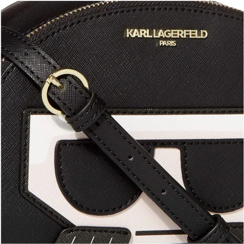 Miniatura 4 de KARL LAGERFELD Paris Women's Maybelle Satchel Crossbody