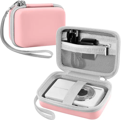 Miniatura 10 de Leayjeen Funda para cámara digital compatible con cámara digital CAMKORY/KODAK PIXPRO FZ45/FZ55/Canon PowerShot ELPH 180/Sony DSCW800/FHD 1080P 44MP