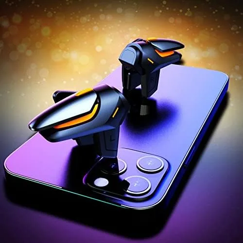 Miniatura 8 de BoxWave Equipo para juegos compatible con Samsung Galaxy A24 4G - Pantalla táctil QuickTrigger Auto, botones de disparo Autofire Gaming Mobile FPS